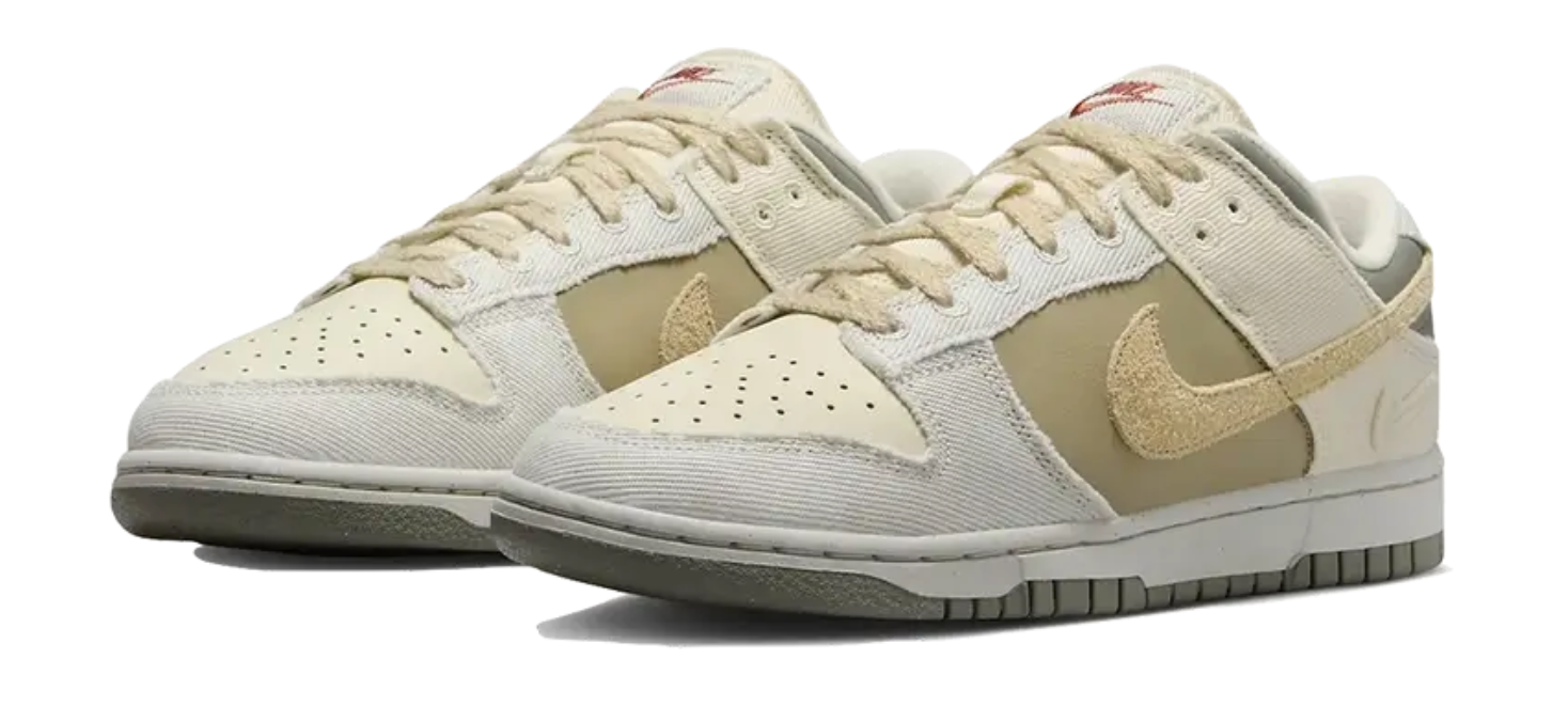 Scarpe da ginnastica verdi collezione dunk low