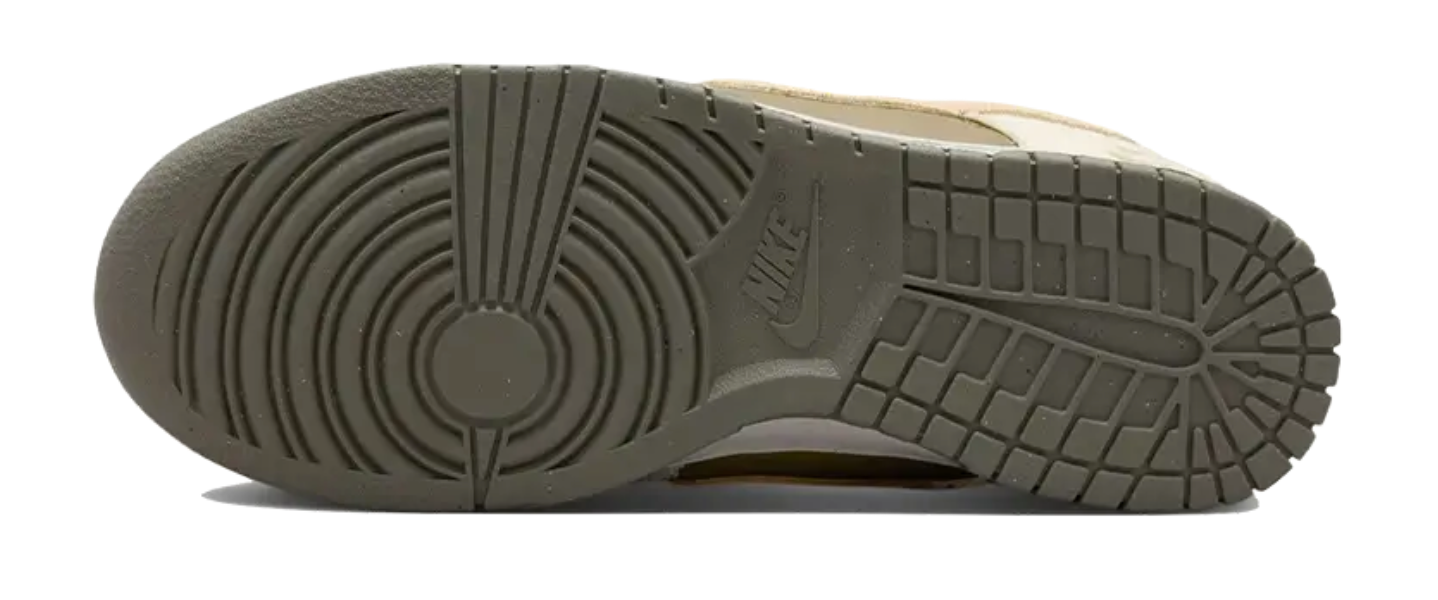 Scarpe da ginnastica verdi collezione dunk low