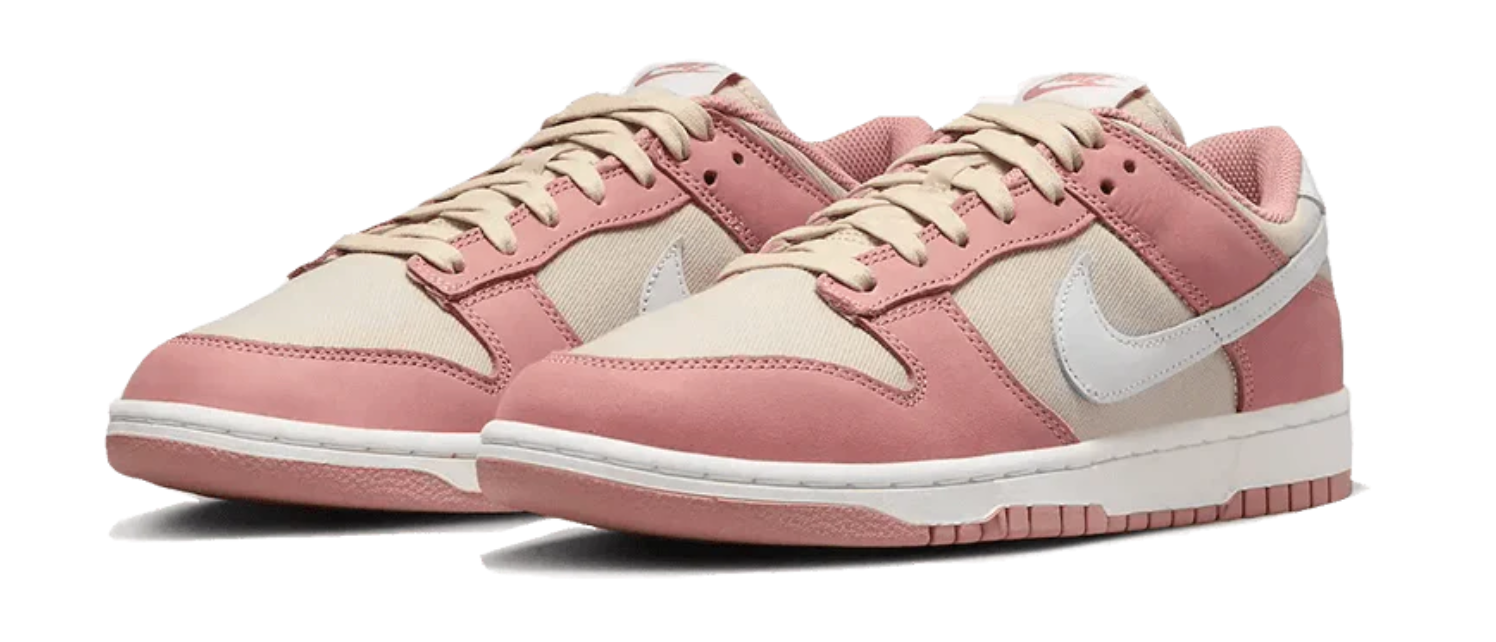 Scarpe da ginnastica rosa collezione dunk low