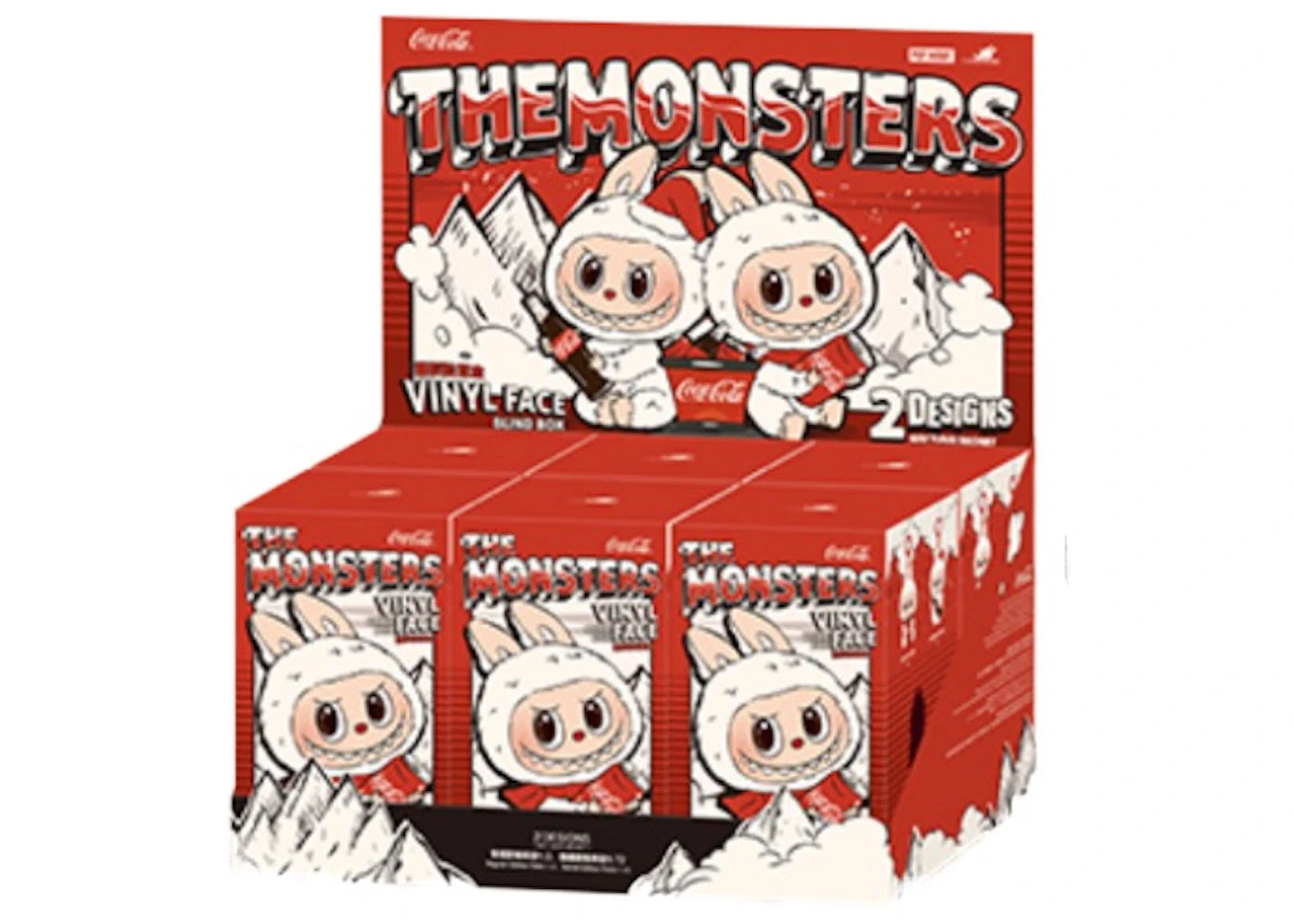 Pop Mart Labubu The Monsters Coca Cola Series Vinyl Face Sealed Case (6 Blind Box) - PM-PMLTMC-MULTI