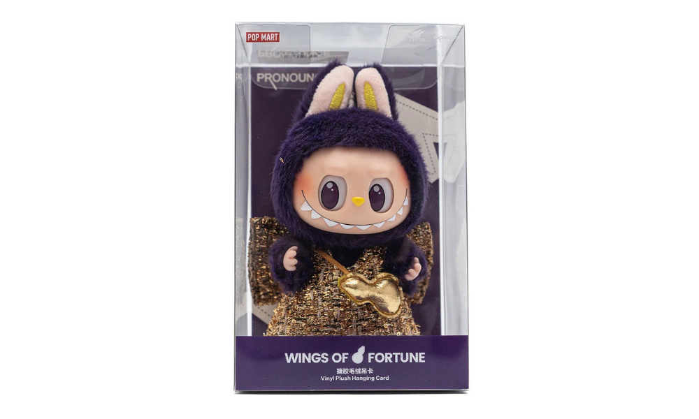 Pop Mart Labubu x Pronounce Wings of Fortune Vinyl Plush Hanging Card
