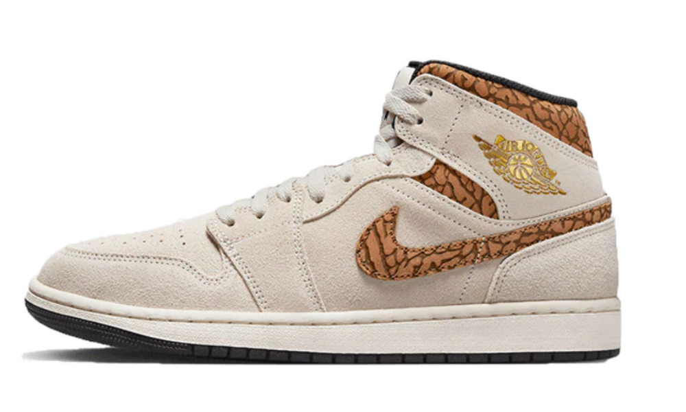 Air Jordan 1 Mid SE Brown Elephant