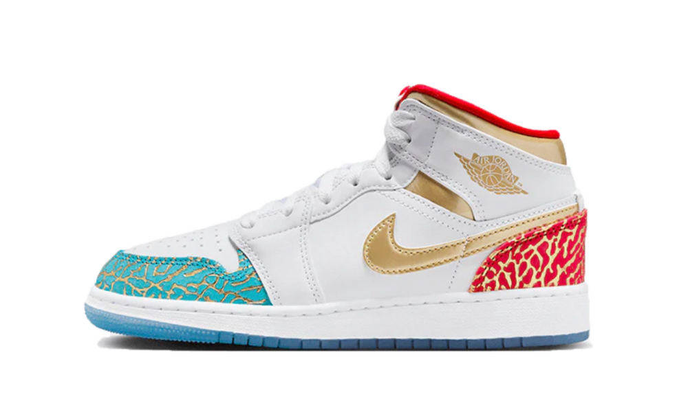 Air Jordan 1 Mid UNC to Chicago