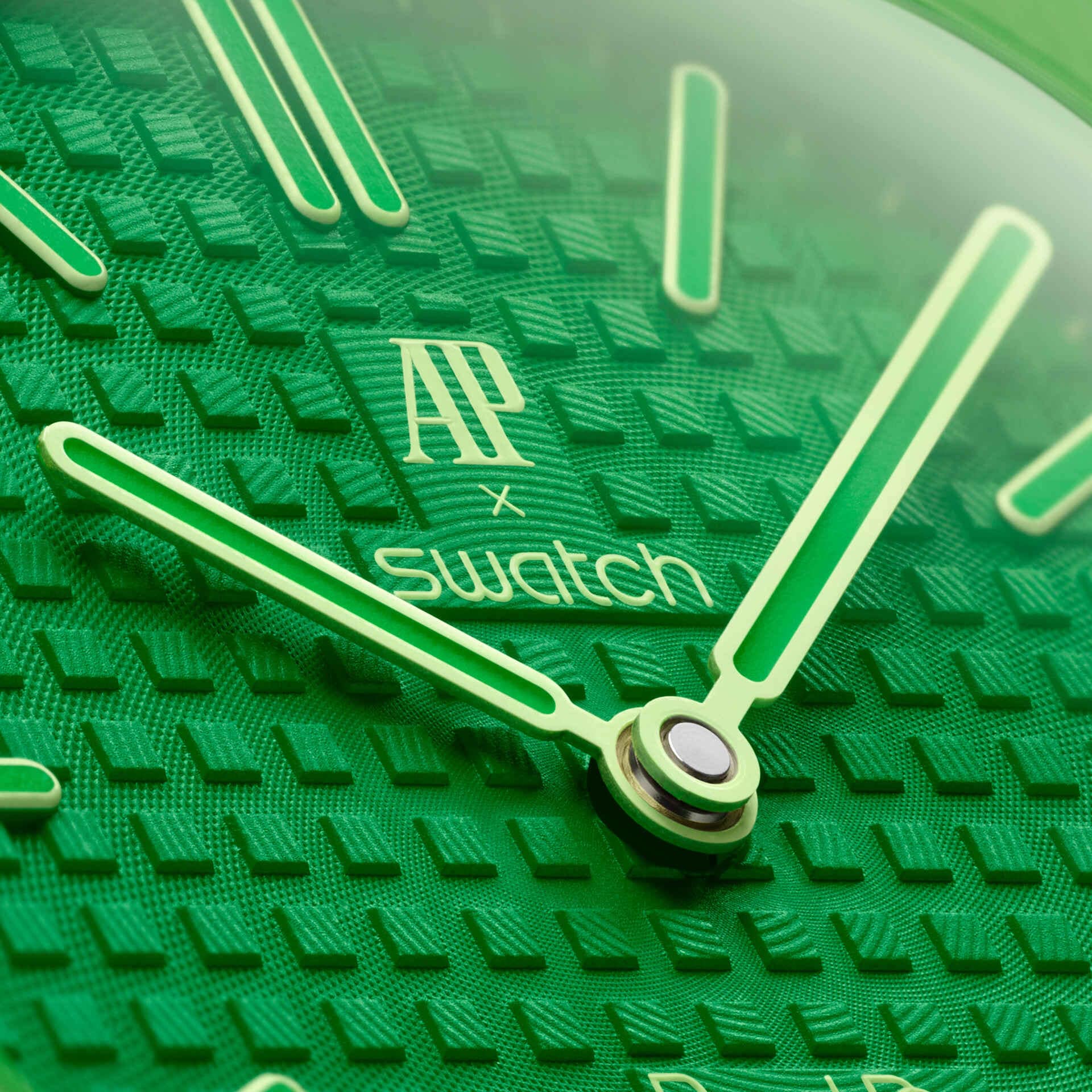 Swatch x Audemars Piguet Bioceramic Royal Pop Green Eight SSX03G100N - SWAT-SXAPBRPG-MULTI