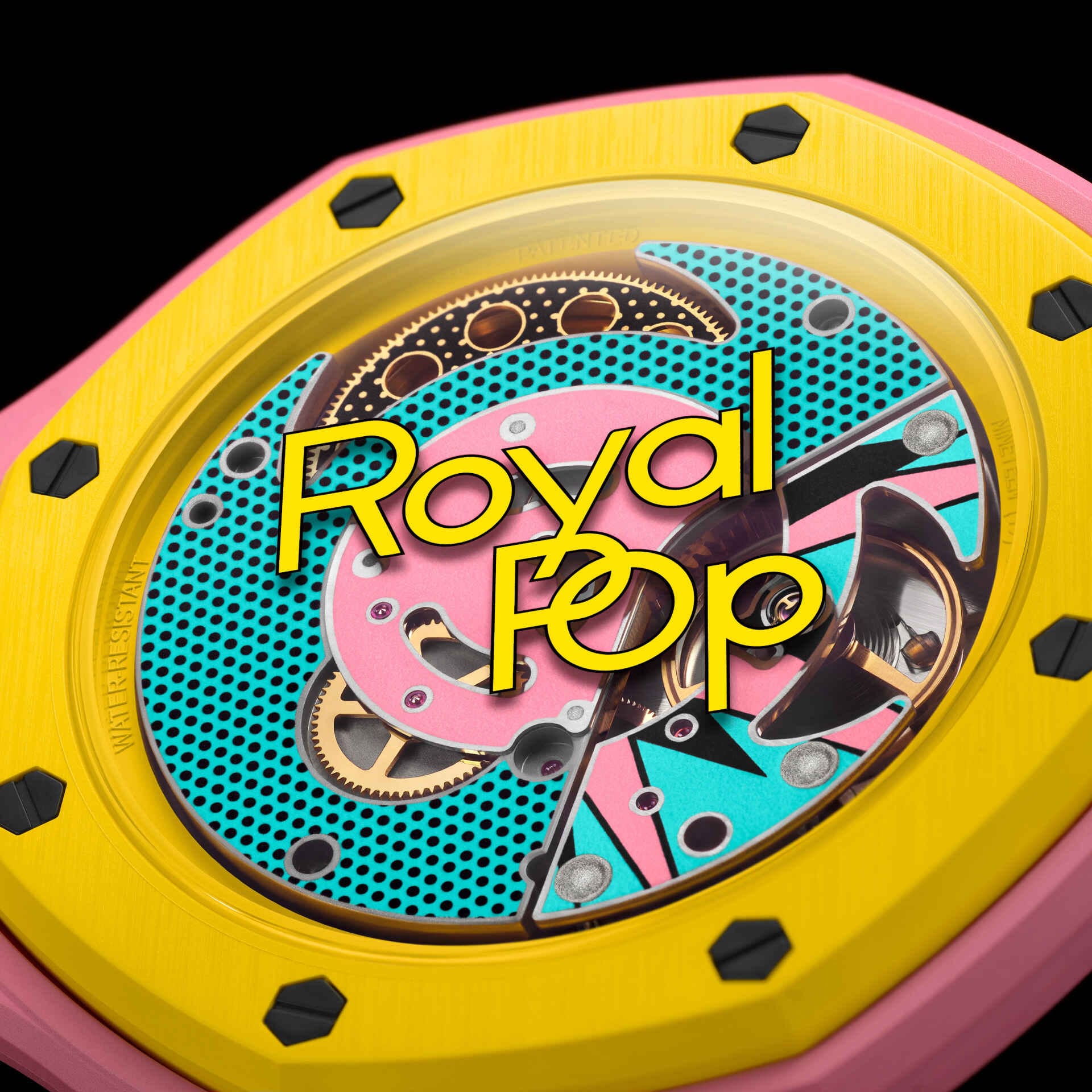 Swatch x Audemars Piguet Bioceramic Royal Pop Savonnette Otg Roz SSX03J100N - SWAT-SXAPBRPS-MULTI