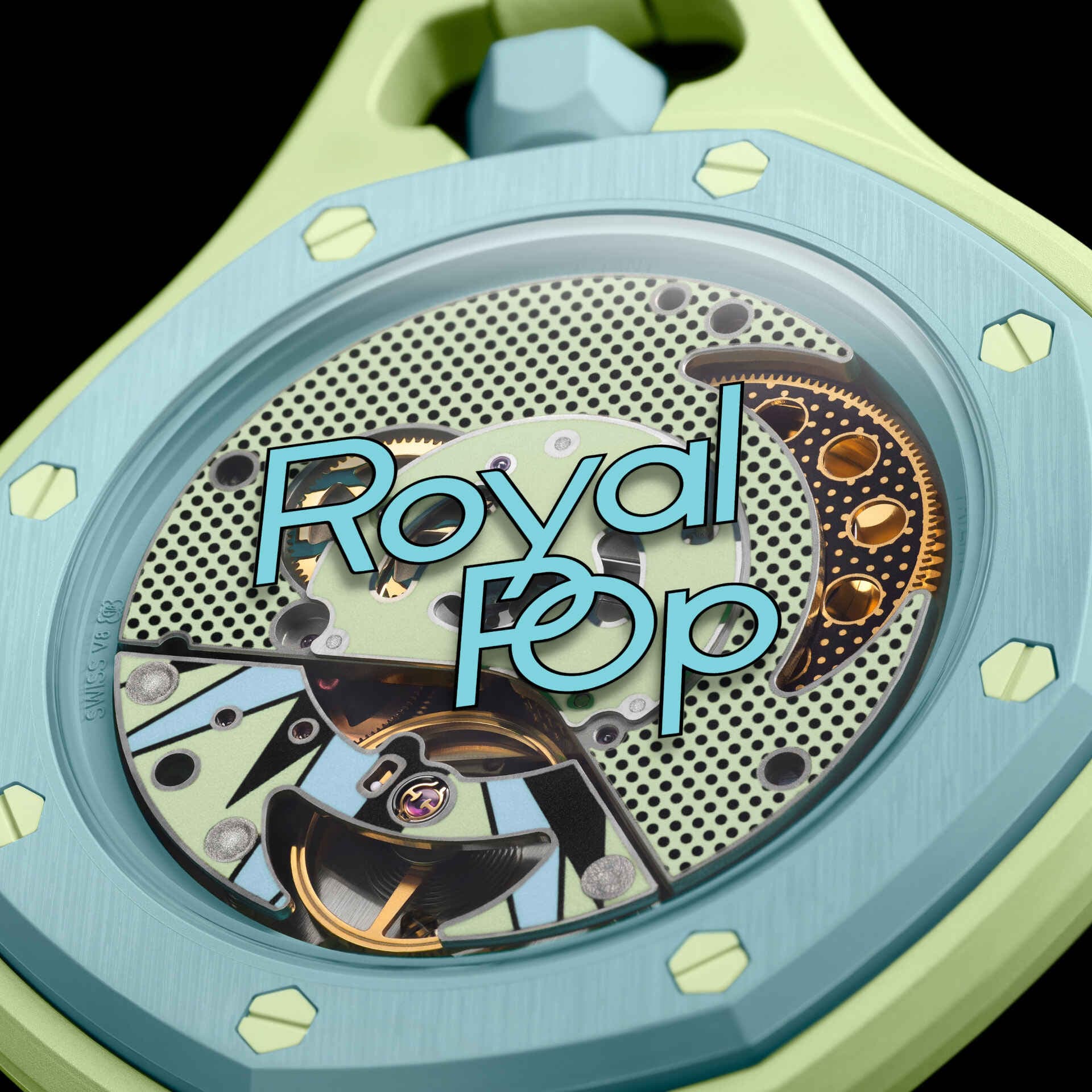 Swatch x Audemars Piguet Bioceramic Royal Pop Blaue Acht SSX03L101N - SWAT-SXAPBRPB-MULTI