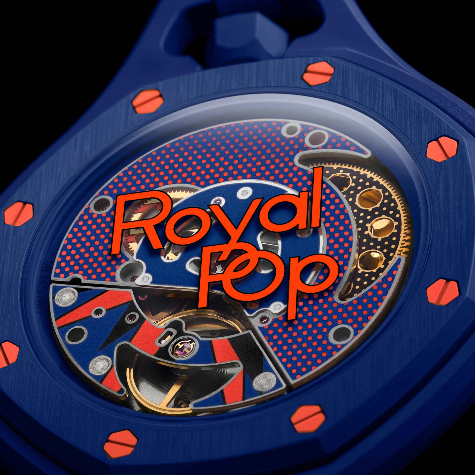 Swatch x Audemars Piguet Bioceramic Royal Pop Orenji Hachi SSX03L103N - SWAT-SXAPBRPO-MULTI