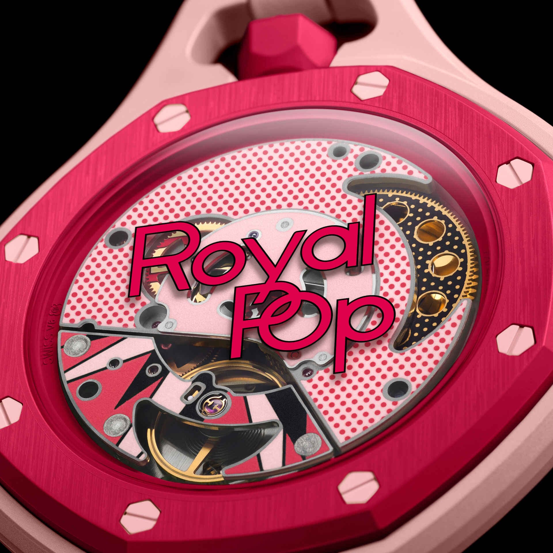 Swatch x Audemars Piguet Bioceramic Royal Pop Otto Rosso SSX03R100N - SWAT-SXAPBRPO-MULTI