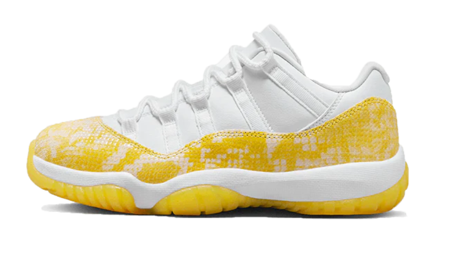 Air Jordan 11 Low Yellow Snakeskin