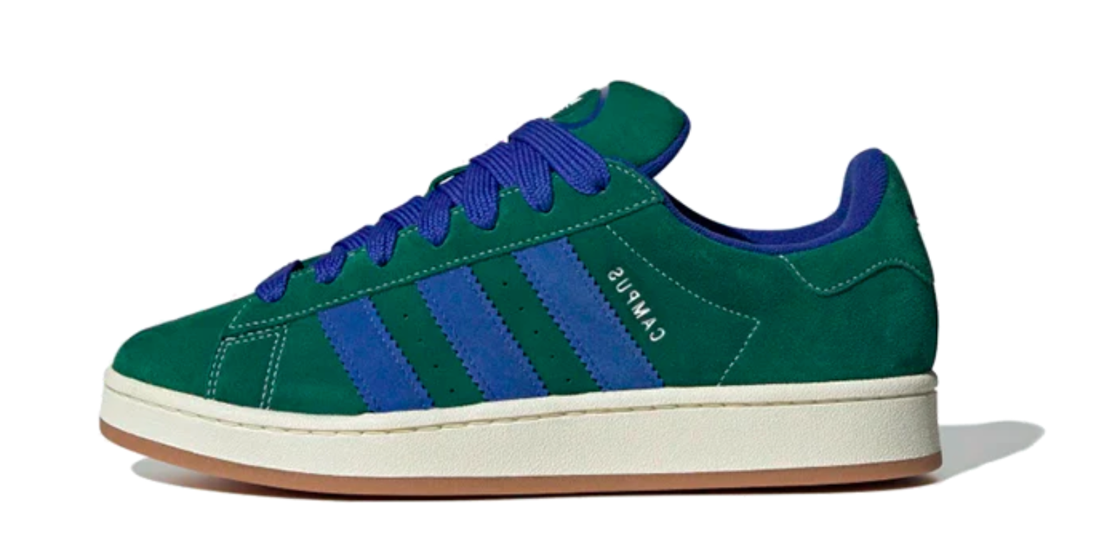Adidas Campus 00s Dark Green Semi Lucid Blue