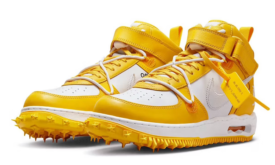 Nike Air Force 1 Mid SP Off White Varsity Maize Mr.Reseller