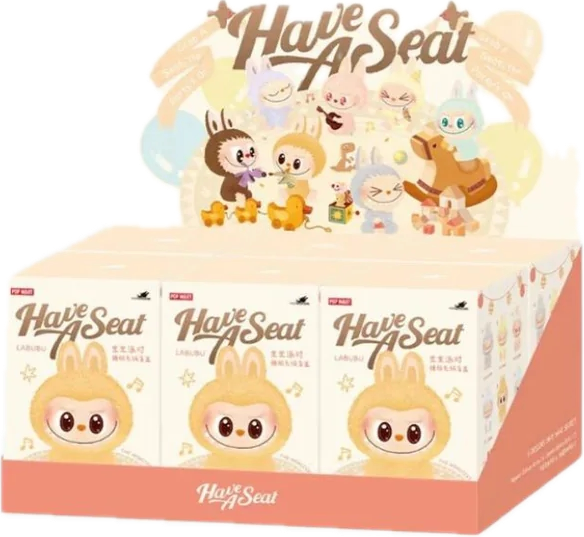 Pop Mart Labubu The Monsters Have a Seat Vinyl Plush Blind Box - PM-PMLTMH-MULTI