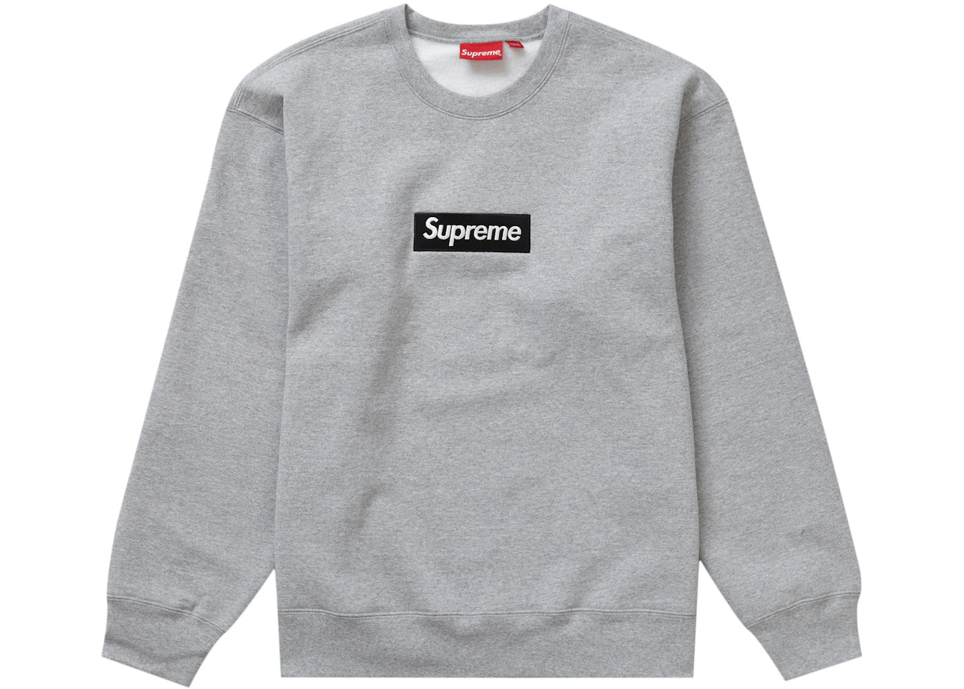 Supreme Box Logo Crewneck (FW22) Heather Grey - SUPR-SUPREME -MULTI