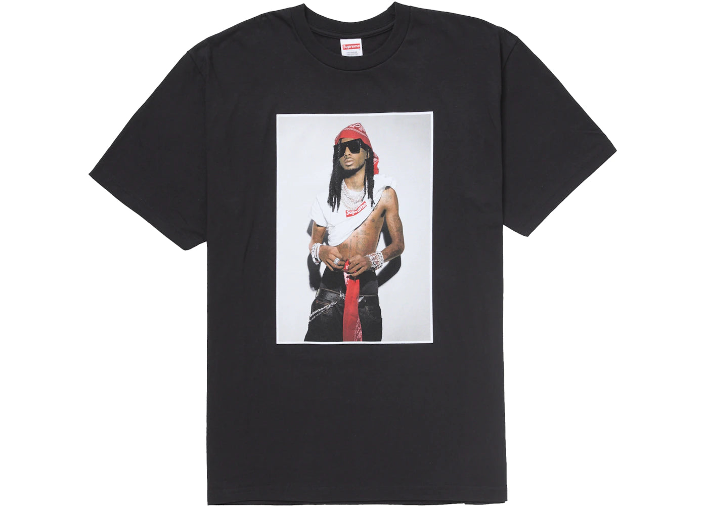Supreme Playboi Carti Tee Black - SUPR-SUPCTB-BLACK