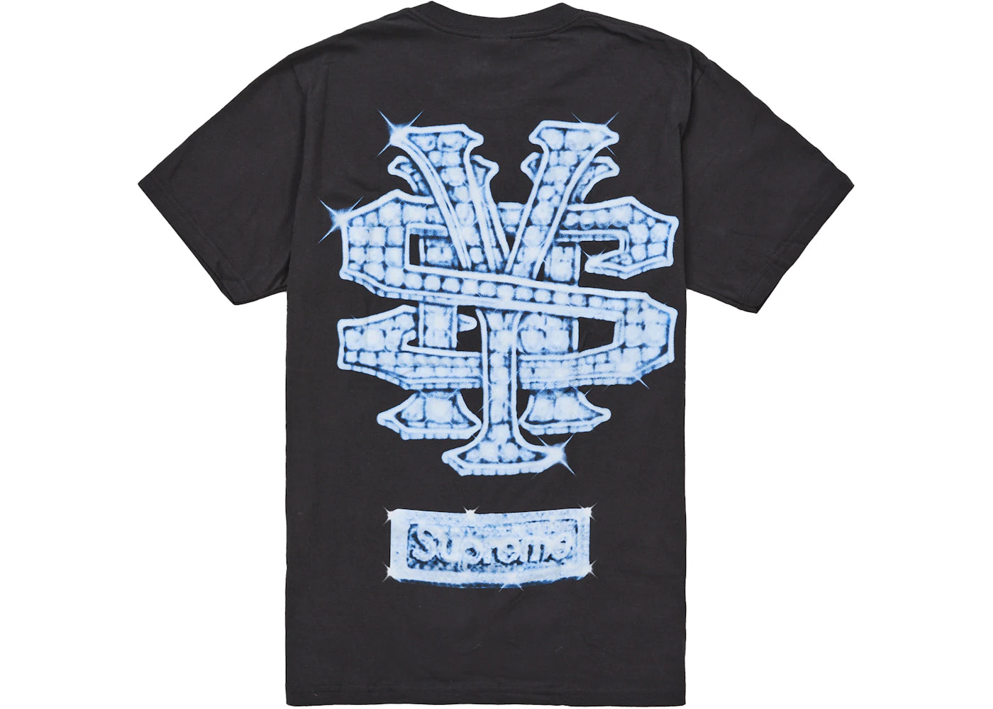 Supreme Snowman Tee Black - SUPR-SUSNTB-MULTI