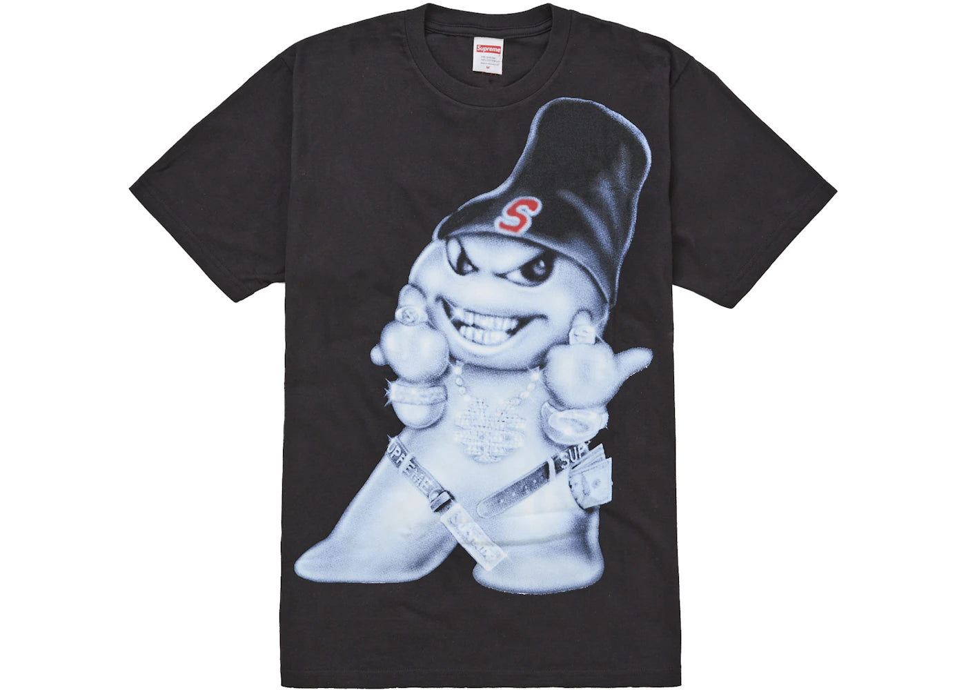Supreme Snowman Tee Black - SUPR-SUSNTB-MULTI