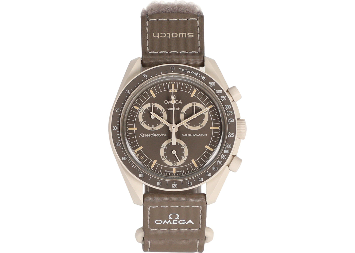 Swatch x Omega Bioceramic Moonswatch Mission On Earth Desert SO33T103 - SWAT-SXOBMM-MULTI