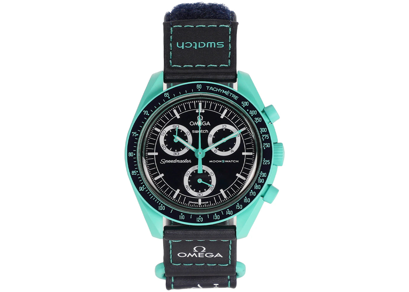 Swatch x Omega Bioceramic Moonswatch Mission On Earth Polar Lights SO33L103 - SWAT-SXOBMM-MULTI