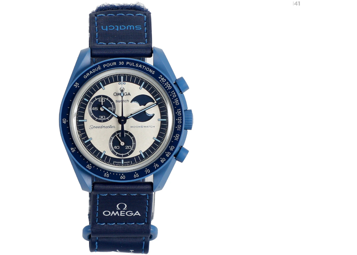 Swatch x Omega Bioceramic Moonswatch Mission to the Super Blue Moonphase SO33N700 - SWAT-SXOBMM-MULTI
