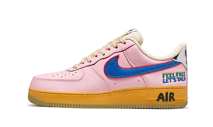 Air Force 1 Low \&07 Feel Free Let\&s Talk - DX2667-600