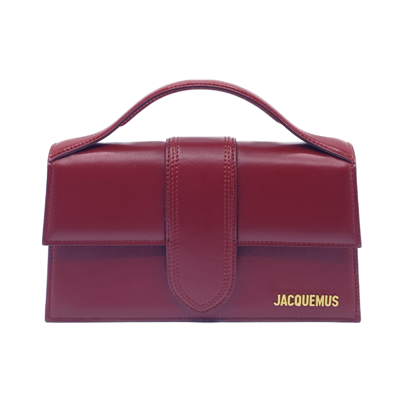 Jacquemus Le Grand Bambino Bordeaux