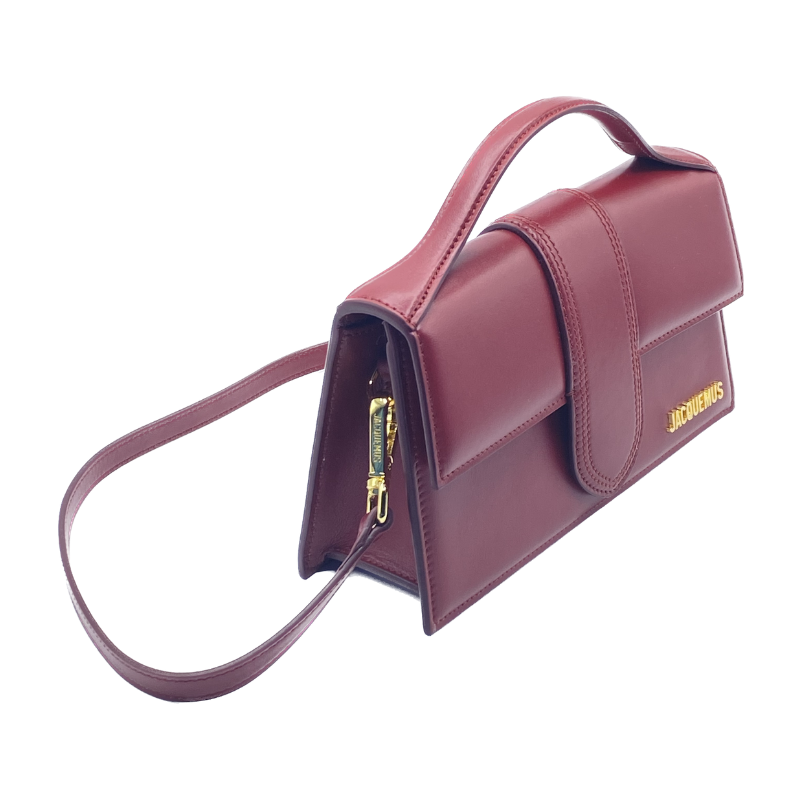 Jacquemus Le Grand Bambino Bordeaux