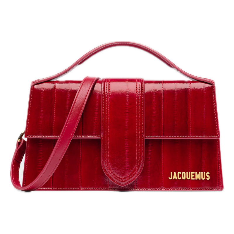 Jacquemus Le Grand Bambino Dark Red