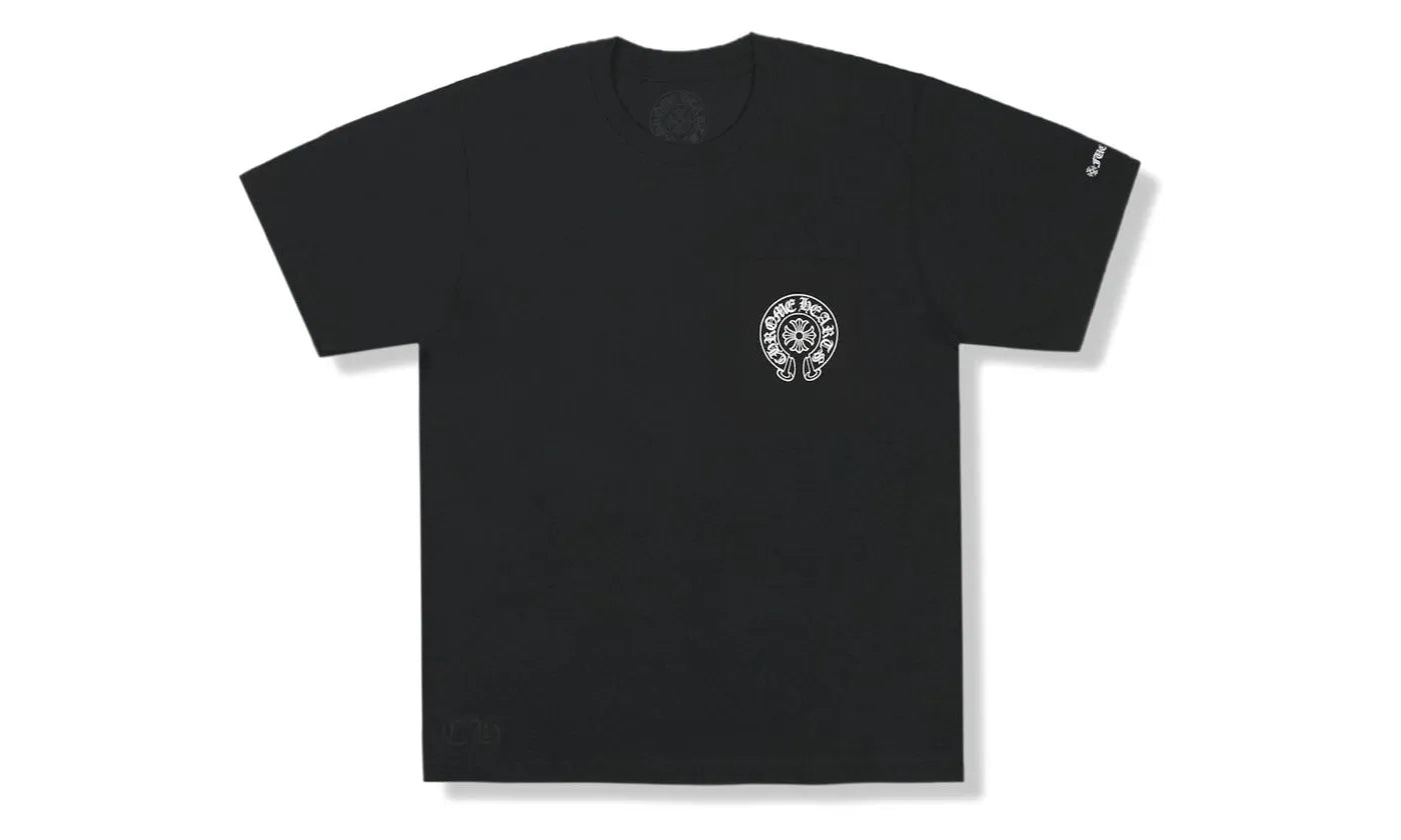 Chrome Hearts Horse Shoe Logo Pocket T-Shirt Black - CH-CHHSLP-BLACK