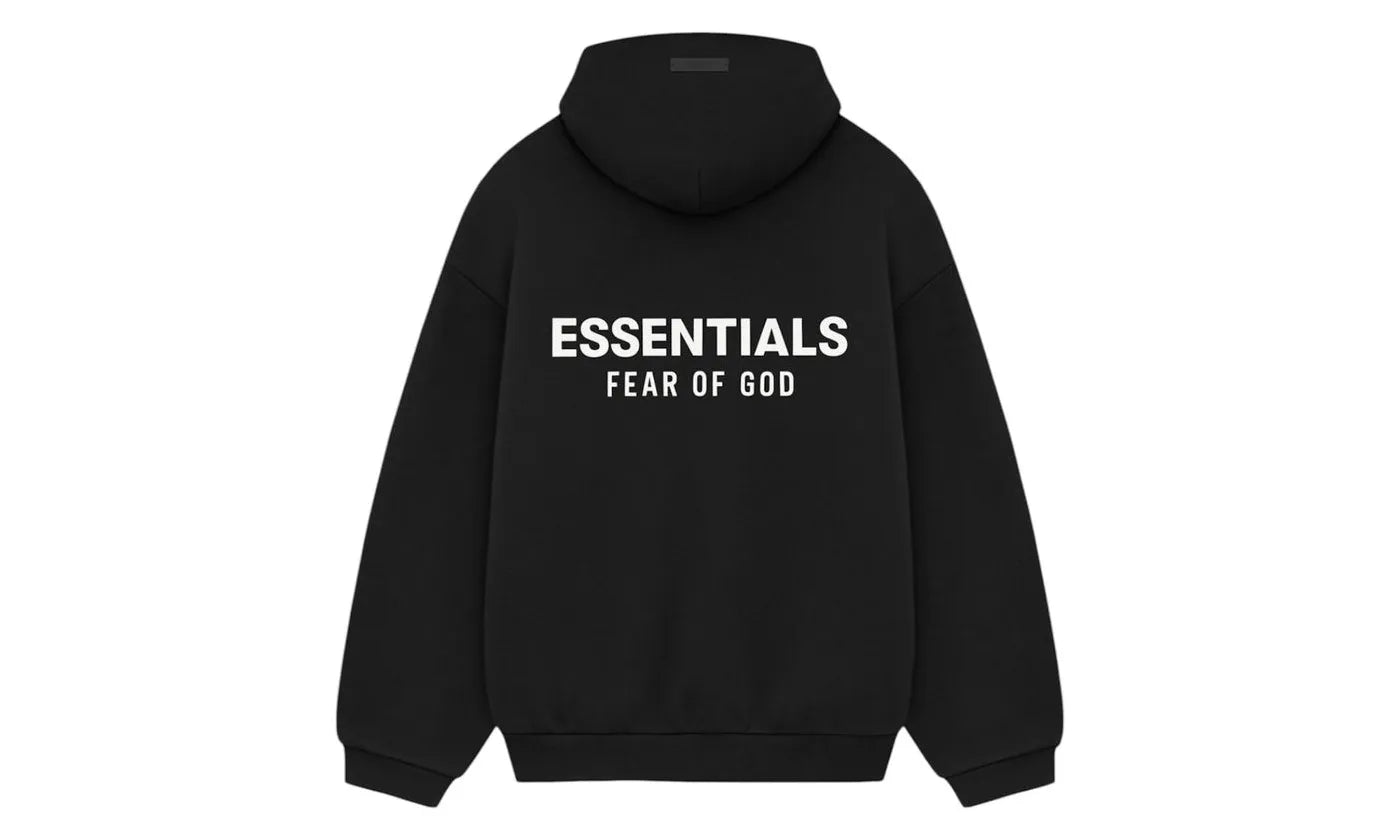 Fear of God Essentials Fleece Hoodie Black - 192HO246250F