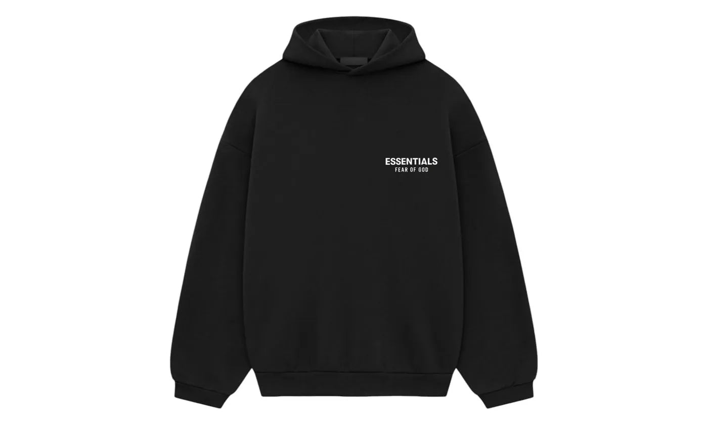 Fear of God Essentials Fleece Hoodie Black - 192HO246250F