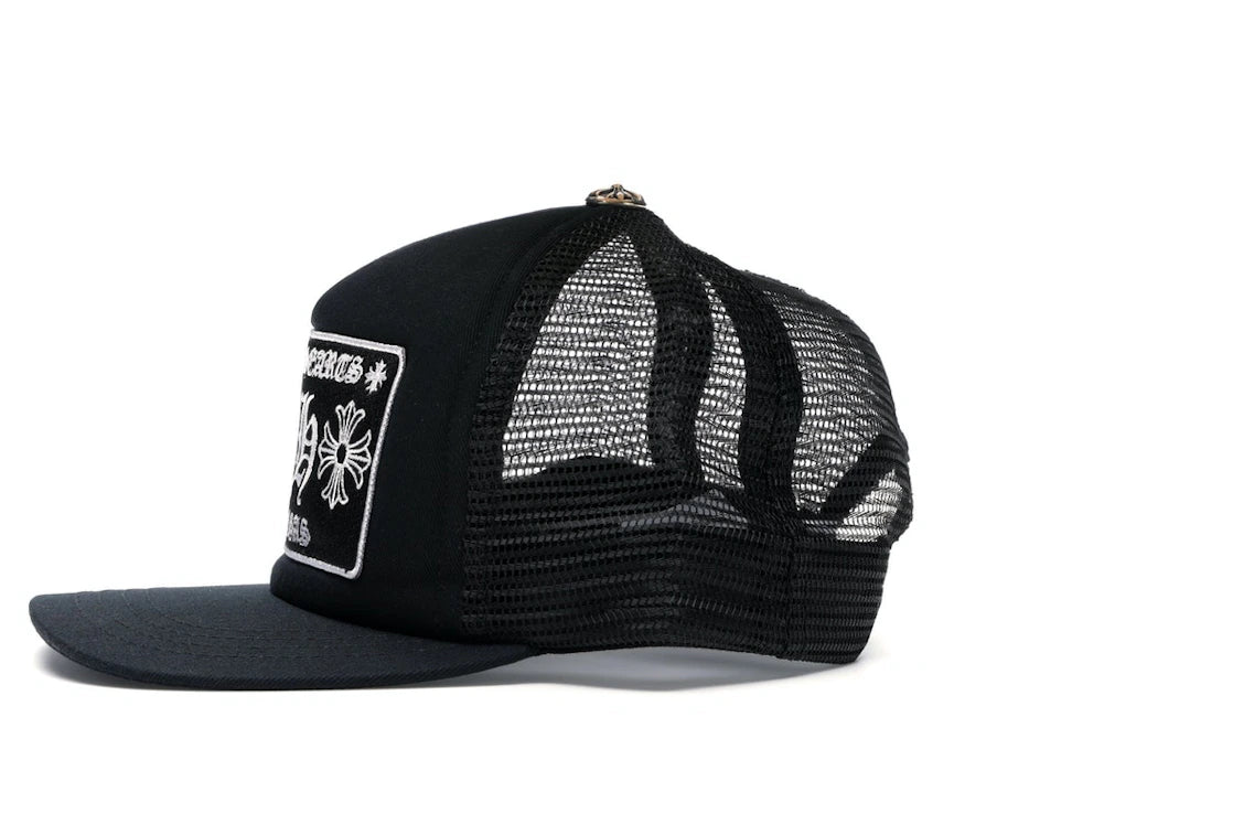 Chrome Hearts CH Las Vegas Trucker Hat Black/Black - CH-CHCLVTHB-MULTI