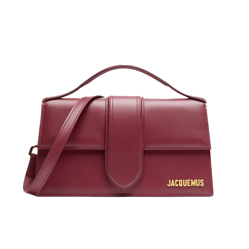 Jacquemus Le Grand Bambino Dark Burgundy