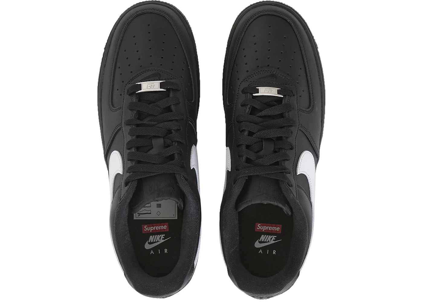 Air Force 1 Low Supreme Black White - CU9225-002