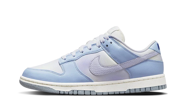 Nike Dunk Low White Blue Airbrush