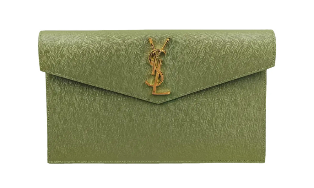 Saint Laurent Pochette YSL Uptown Green