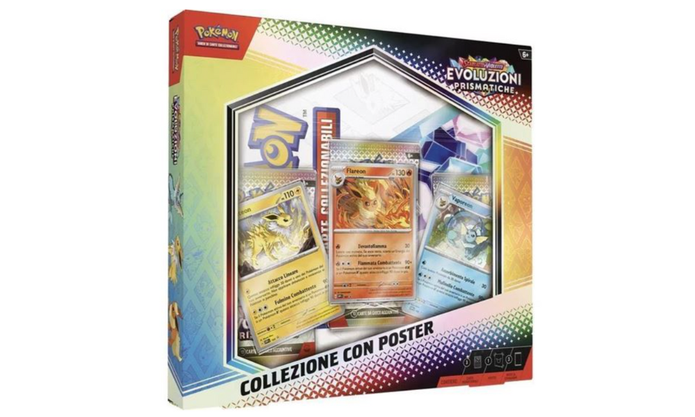 Pokémon - Scarlatto e Violetto Evoluzioni Prismatiche Collezione con Poster  (ITA)