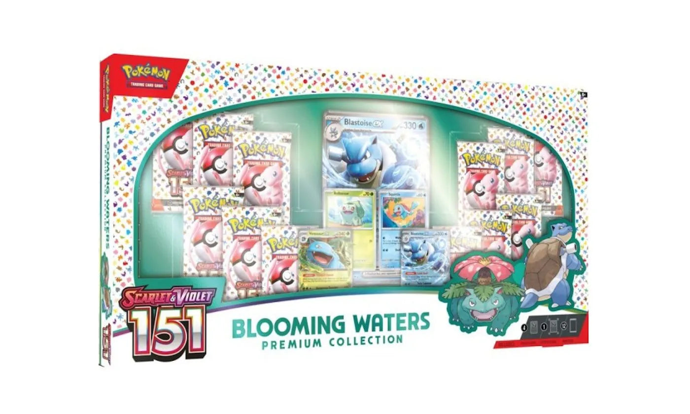 Pokémon Scarlet & Violet 151 Blooming Waters Premium Collection Box - POKE-PS&V1B-MULTI
