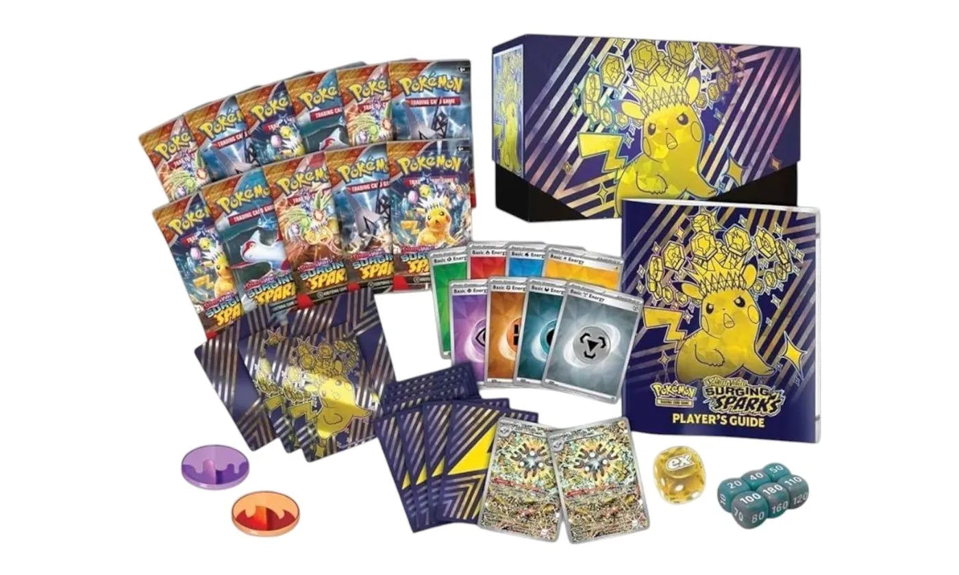 Pokémon Scarlet & Violet Surging Sparks Pokemon Center Elite Trainer Box - POKE-PS&VSS-MULTI