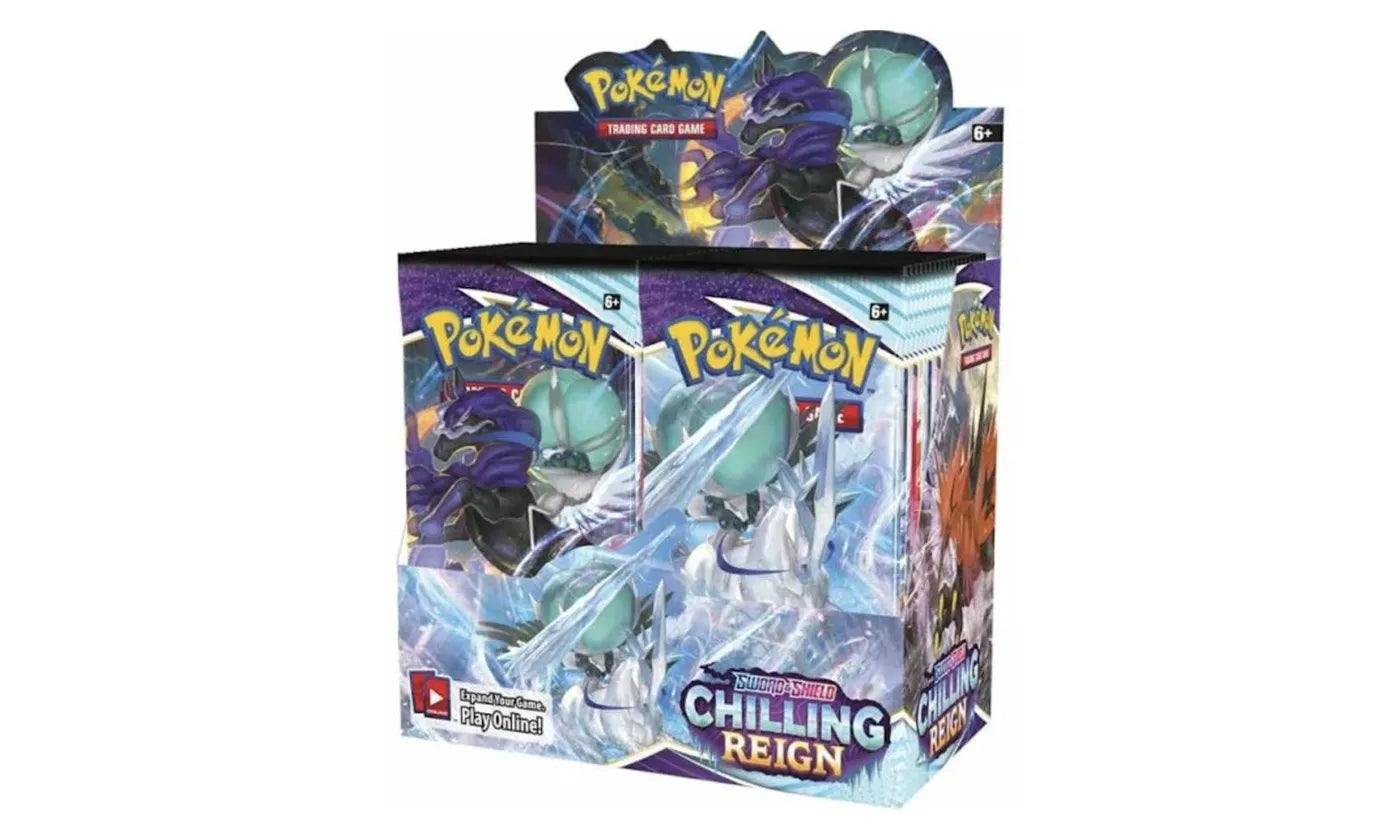 Pokémon TCG Sword & Shield Chilling Reign Booster Box - POKE-PTS&SC-MULTI
