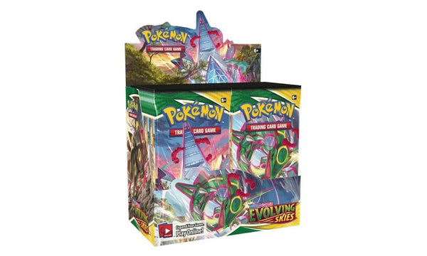 evolving skies half booster box Pokémon TCG Sword & Shield Evolving Skies Booster Box - POKE-PTS&SE-MULTI