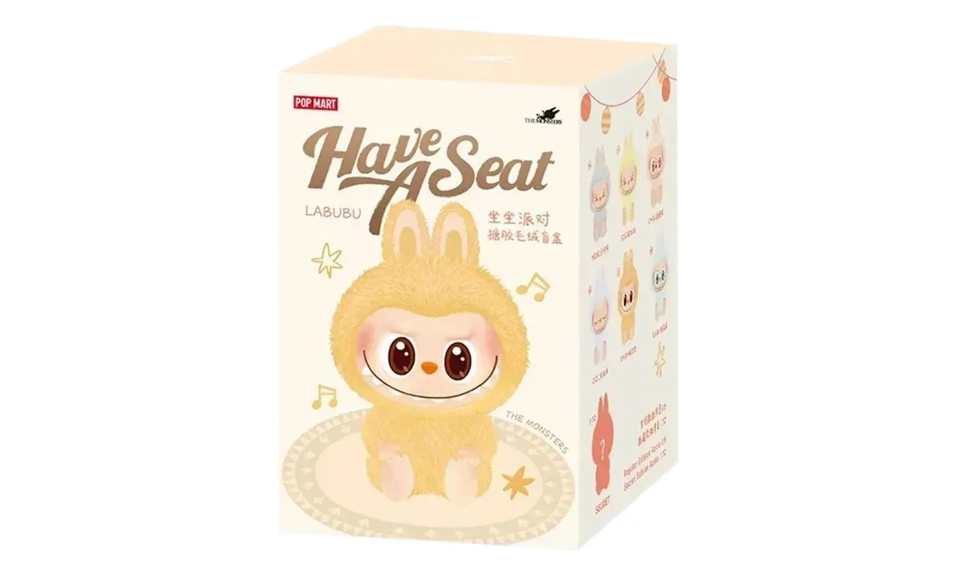 Pop Mart Labubu The Monsters Have a Seat Vinyl Plush Blind Box - PM-PMLTMH-MULTI