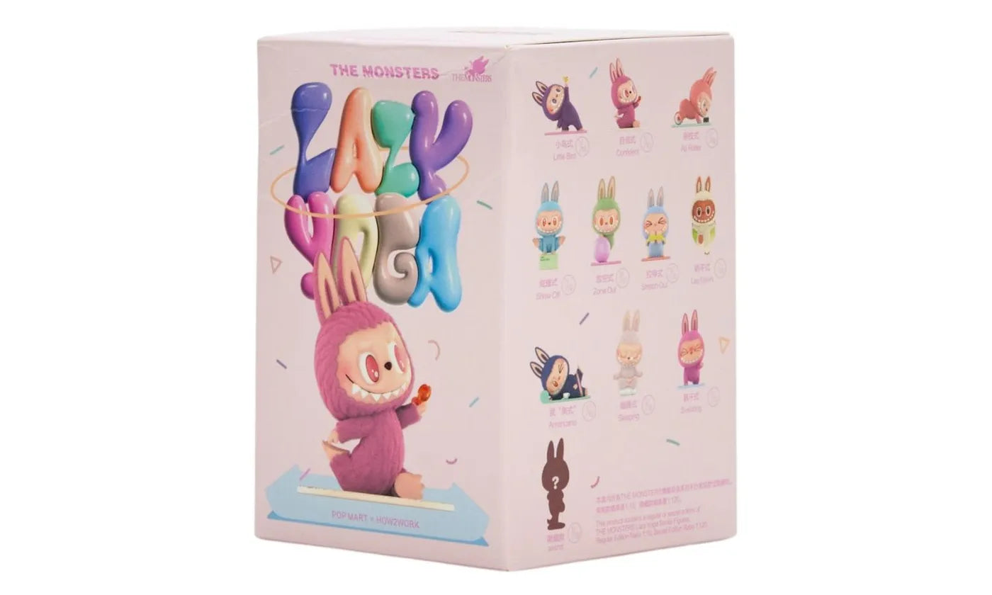 Pop Mart Labubu The Monsters Lazy Yoga Series Figures Single Blind Box - PM-PMLTML-MULTI