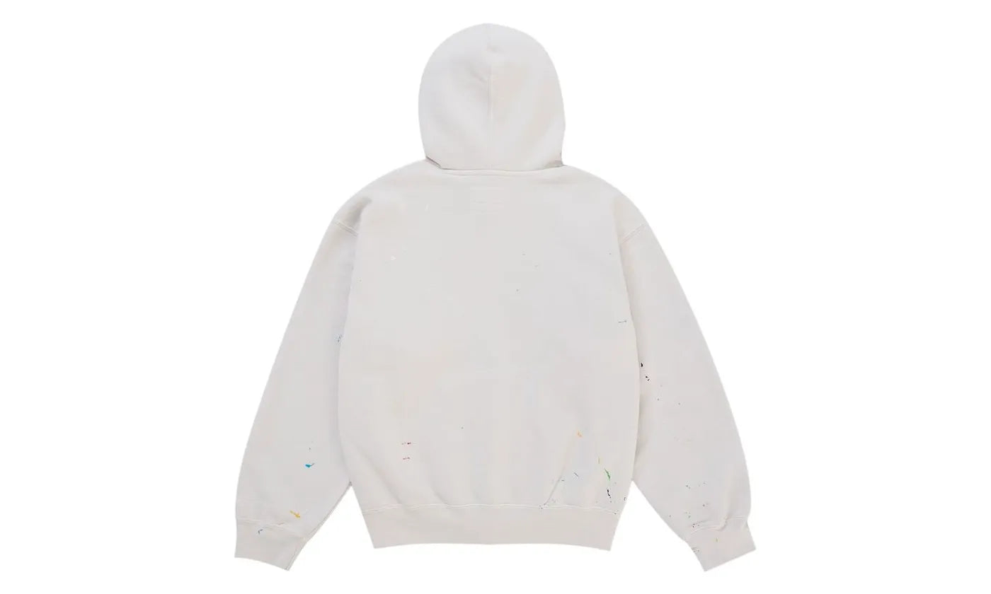 Supreme MM6 Maison Margiela Box Logo Zip Up Hooded Sweatshirt White - SUPR-SMMMBLZU-MULTI