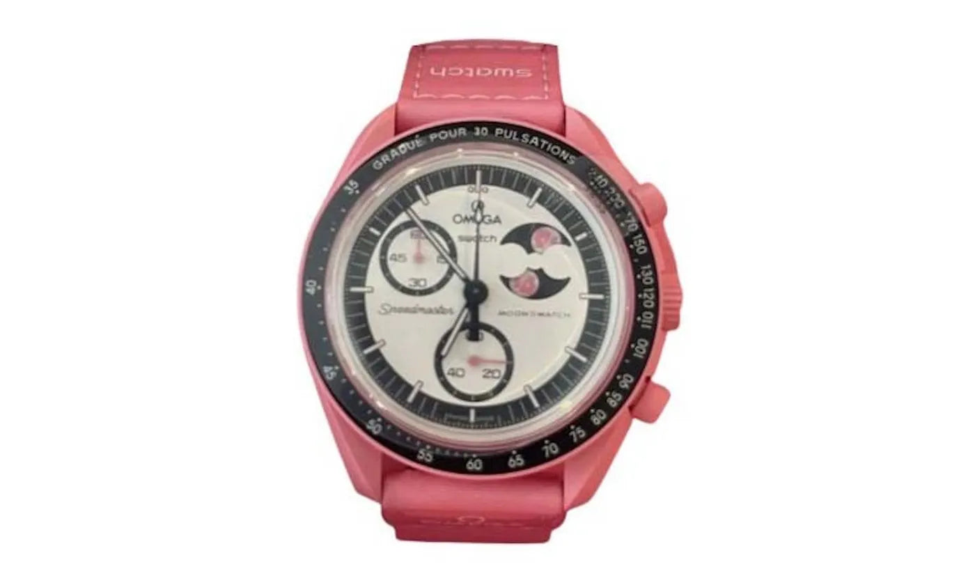 Swatch x Omega Bioceramic Moonswatch Mission to the Pink Moon SO33P700 - SWAT-SXOBMM-MULTI