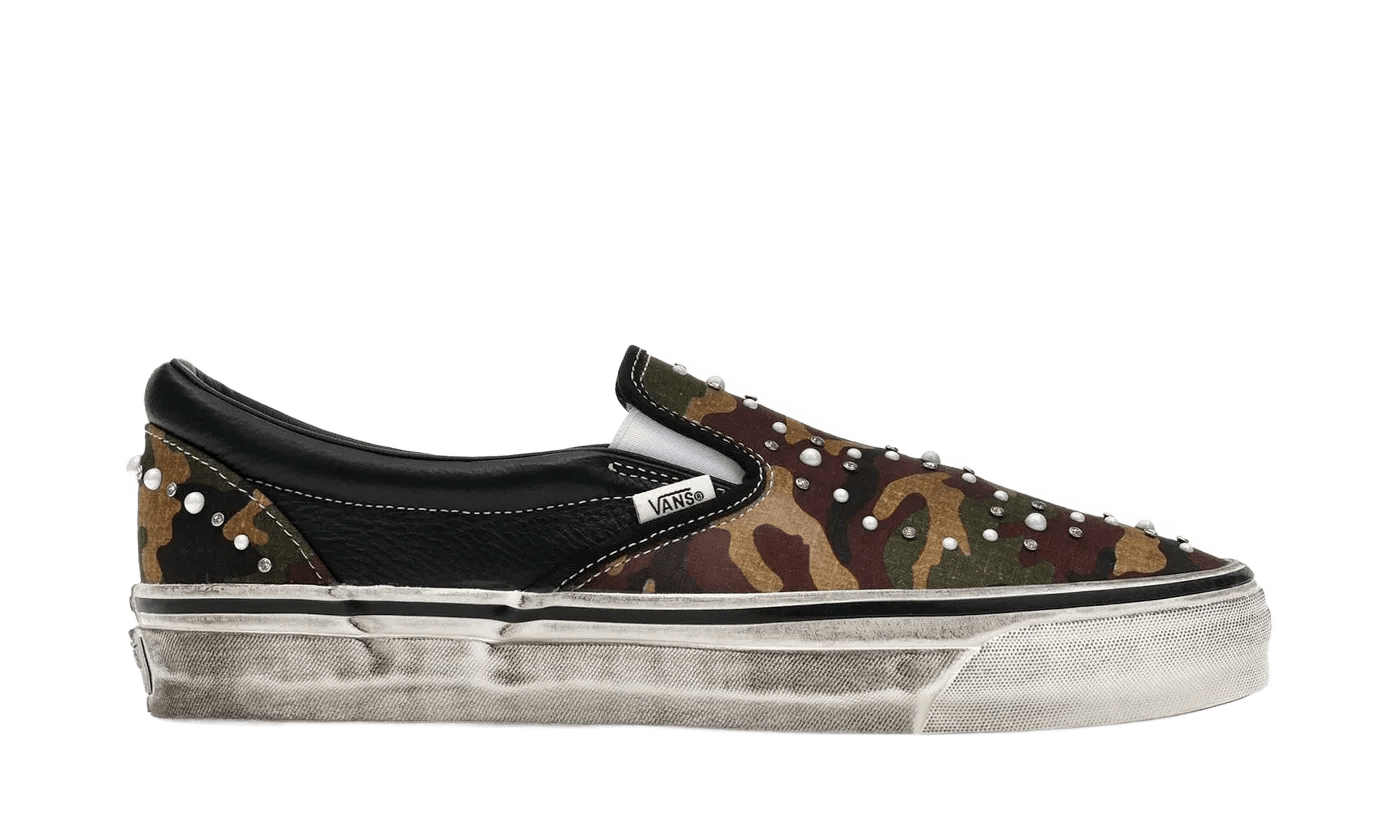 LX Classic Slip-On 98 Pearlized Pack Camo Black - VN000D9PCAK