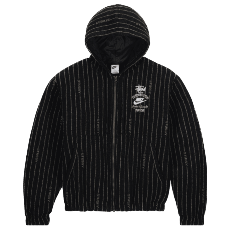 Nike x Stussy Striped Wool Jacket