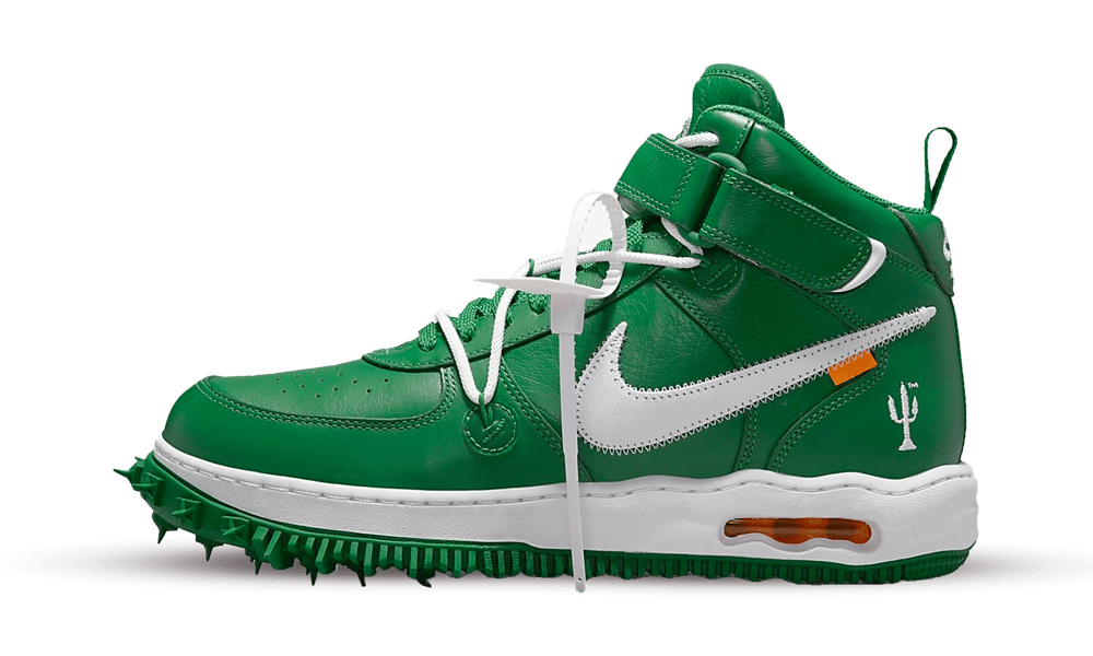 Nike Air Force 1 Mid Off-White Pine Green