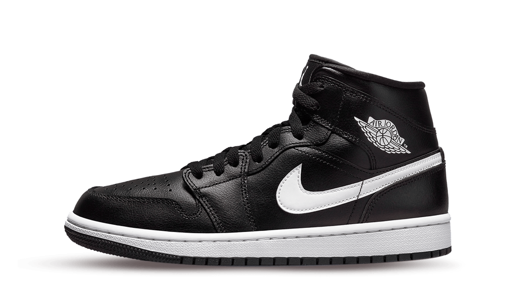 Air Jordan 1 Mid Black White