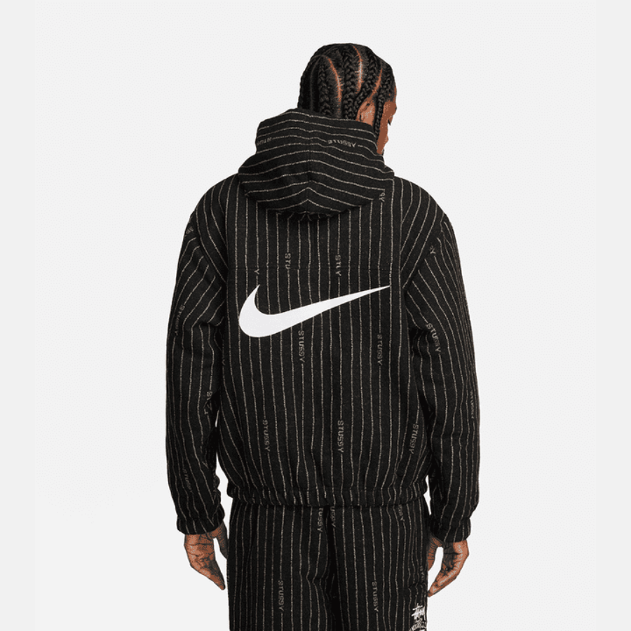 ジャケット・アウター Stussy x Nike Striped Wool Jacket Nike x Stussy Striped Wool Jacket Black Men's - SS23 - US