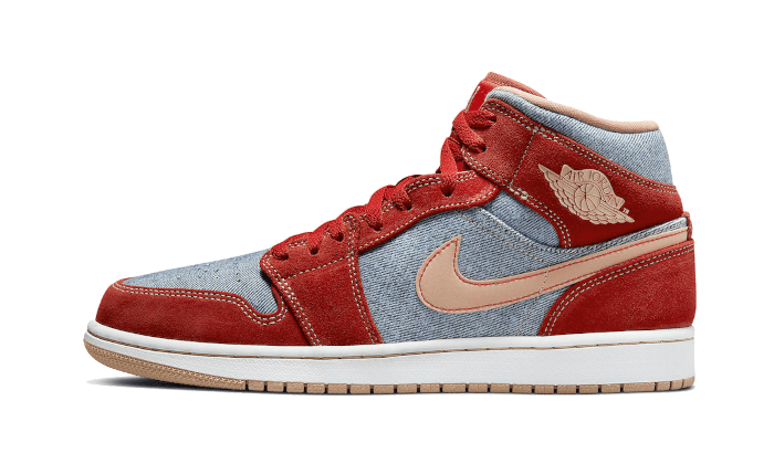Air Jordan 1 Mid SE Denim - Nuove e Autentiche al 100%